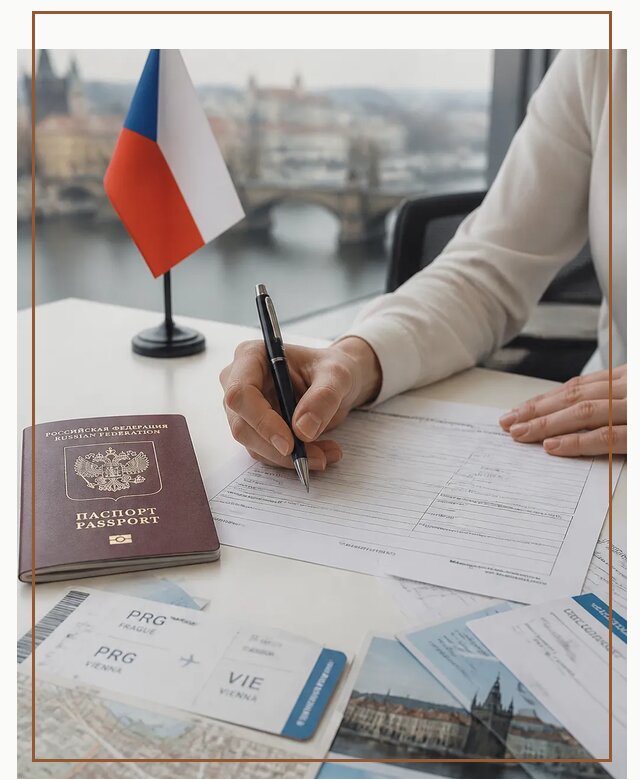 Оформление визы в Чехию под ключ для поездки в Фурманове