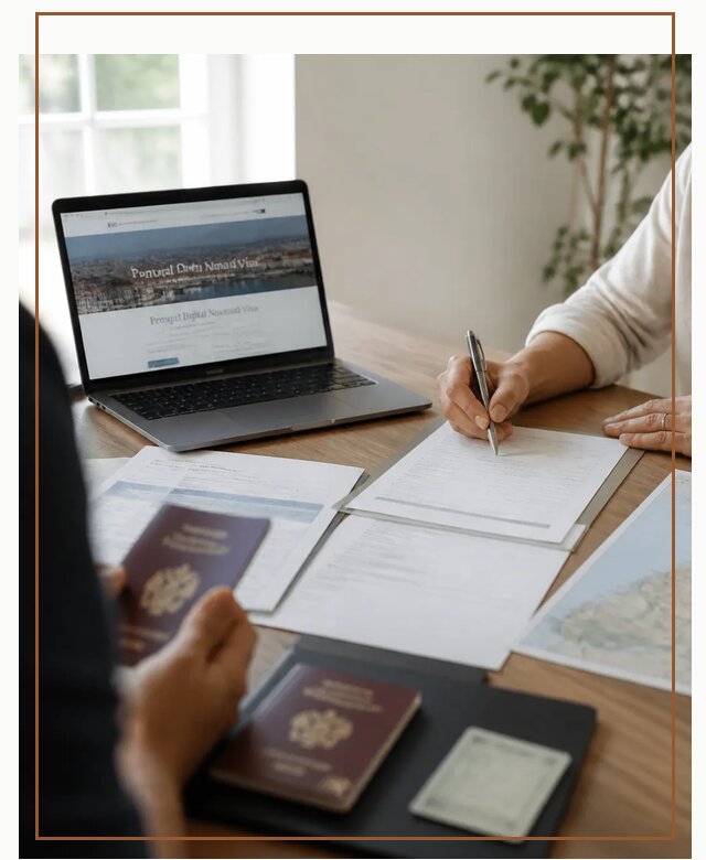 Оформление Digital Nomad и ВНЖ Португалии в Фурманове